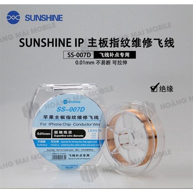 Dây đồng câu mạch SUNSHINE SS-007D cỡ 0.01mmx150m 0.01mm