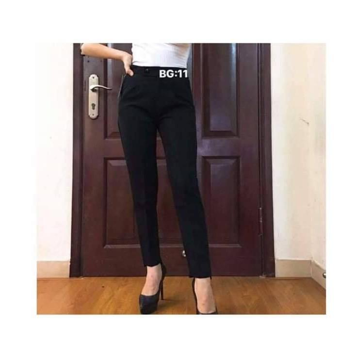 ️GIÁ BUÔN SỈ - Quần Baggy gấu lệch vải tuyết mưa đẹp