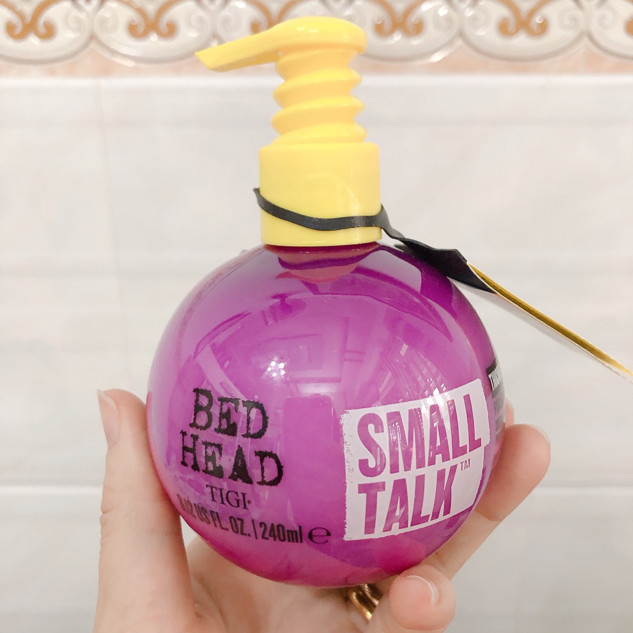 Gel Làm Dày Tóc Dành Cho Tóc Uốn Phồng SMALL TALK 240ml [ THẾ HỆ MỚI TIGI ]- Chính Hãng