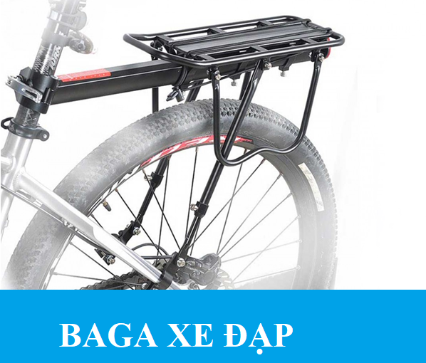 Baga xe đạp kẹp ống yên đa năng