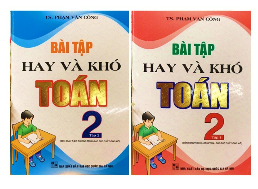 Sách - Combo Bài tập hay và khó toán 2