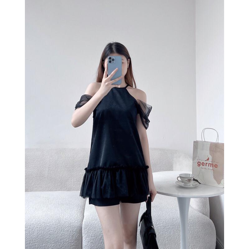 Áo yếm nữ GERME avnt042305 tay phối ren hàng thiết kế