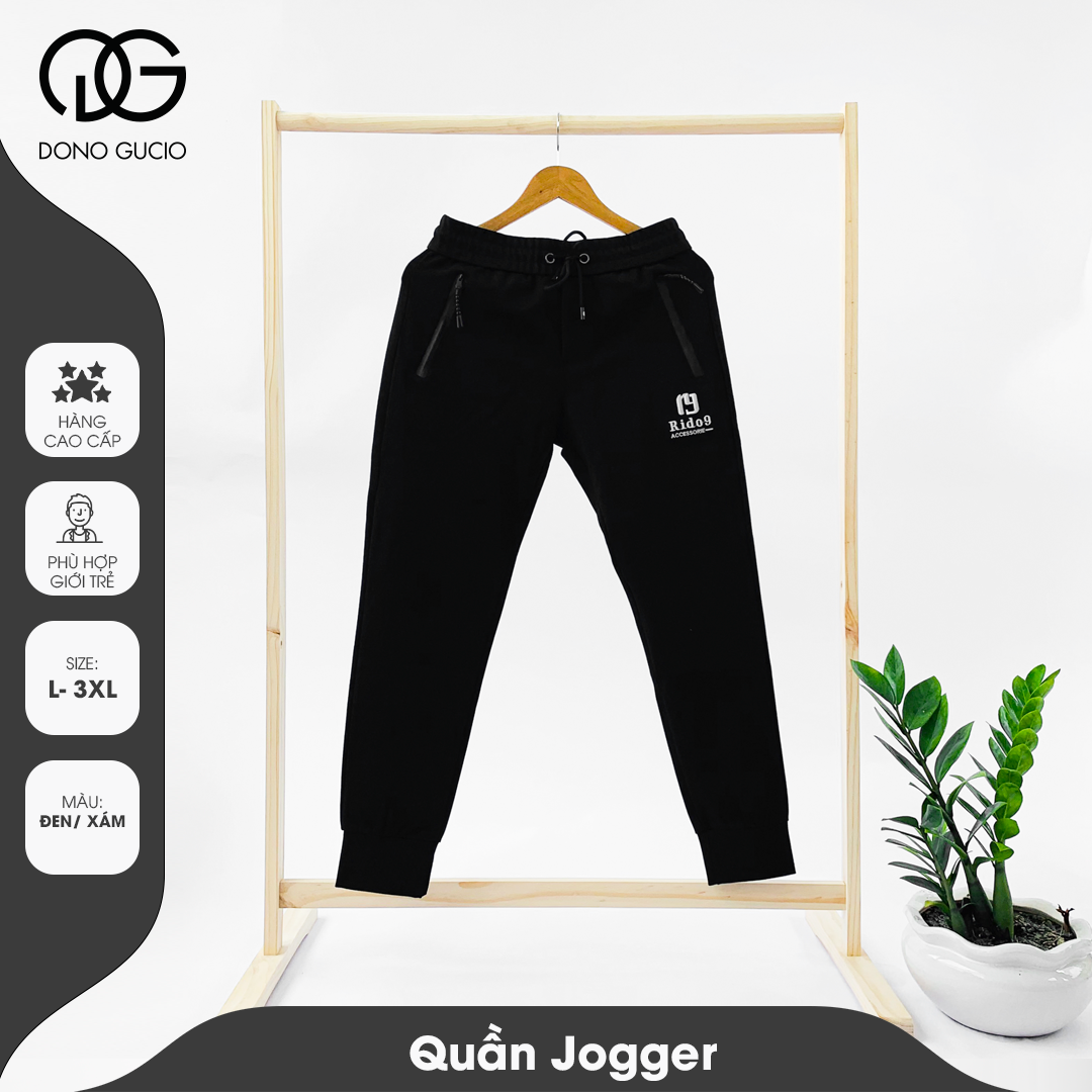 QUẦN JOGGER NAM  RIDO9_ QLTD 0017