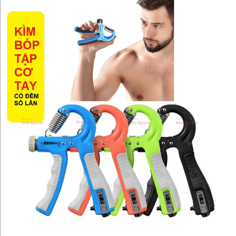 Kìm tập cơ tay chữ R - Giao Màu Ngẫu Nhiên