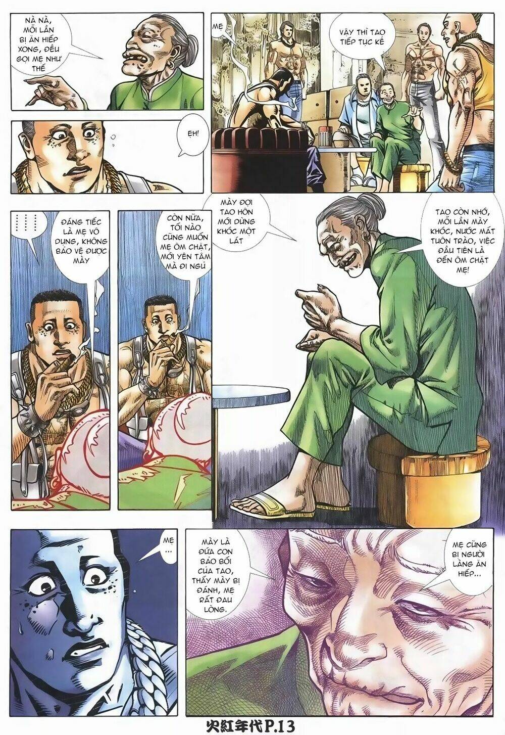 hỏa hồng niên đại hắc cốt đường chapter 106 11