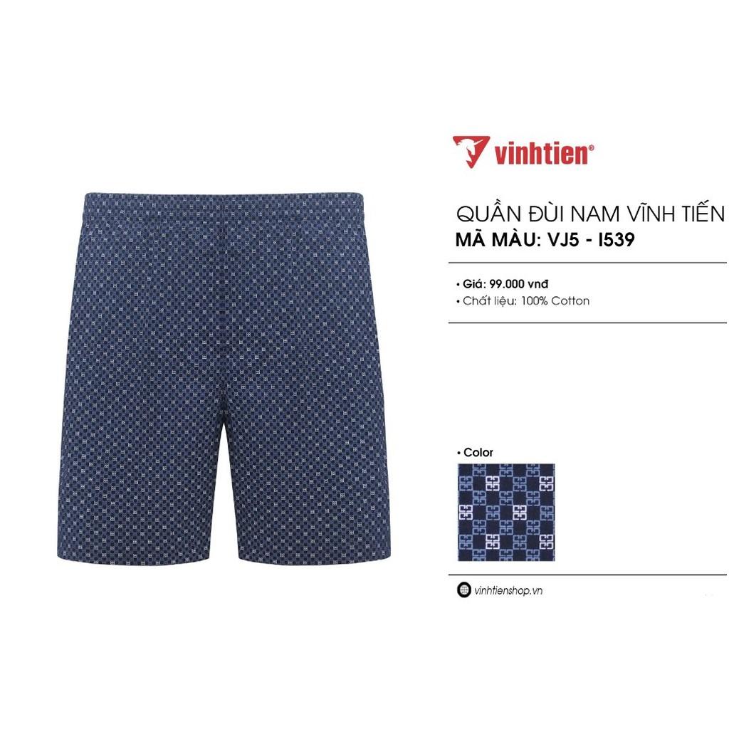 Quần Đùi Nam 100% Cotton Vĩnh Tiến 99