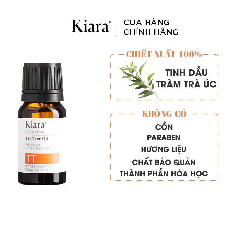 Bộ Đôi Chấm Mụn - Giảm Thâm Mụn Kiara Grapeseed và Tea Tree Oil