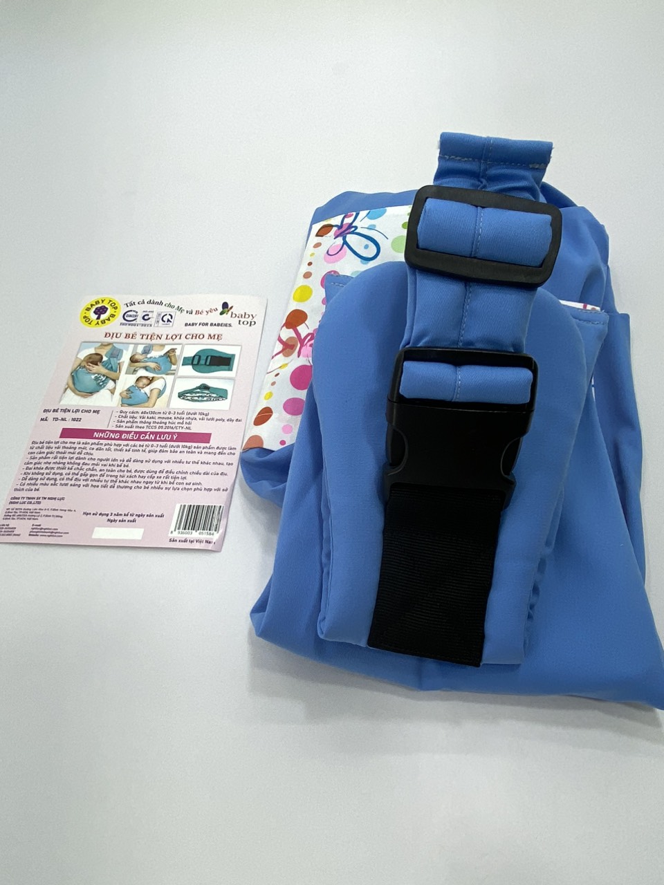 Địu Bé Tiện Lợi Cho Mẹ BabyTop ( Màu và họa tiết ngẫu nhiên )