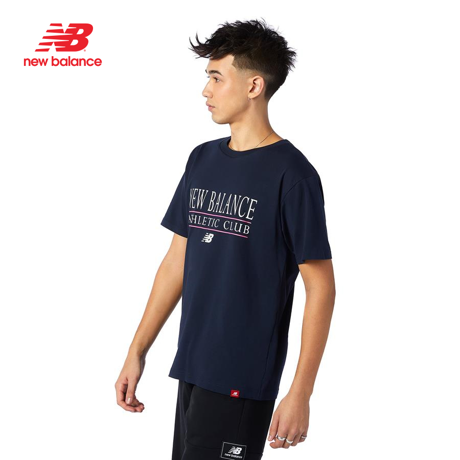 Áo thun tay ngắn thời trang nam New Balance ESSENTIALS ATHLETIC CLUB TEE - AMT13522ECL (form châu á