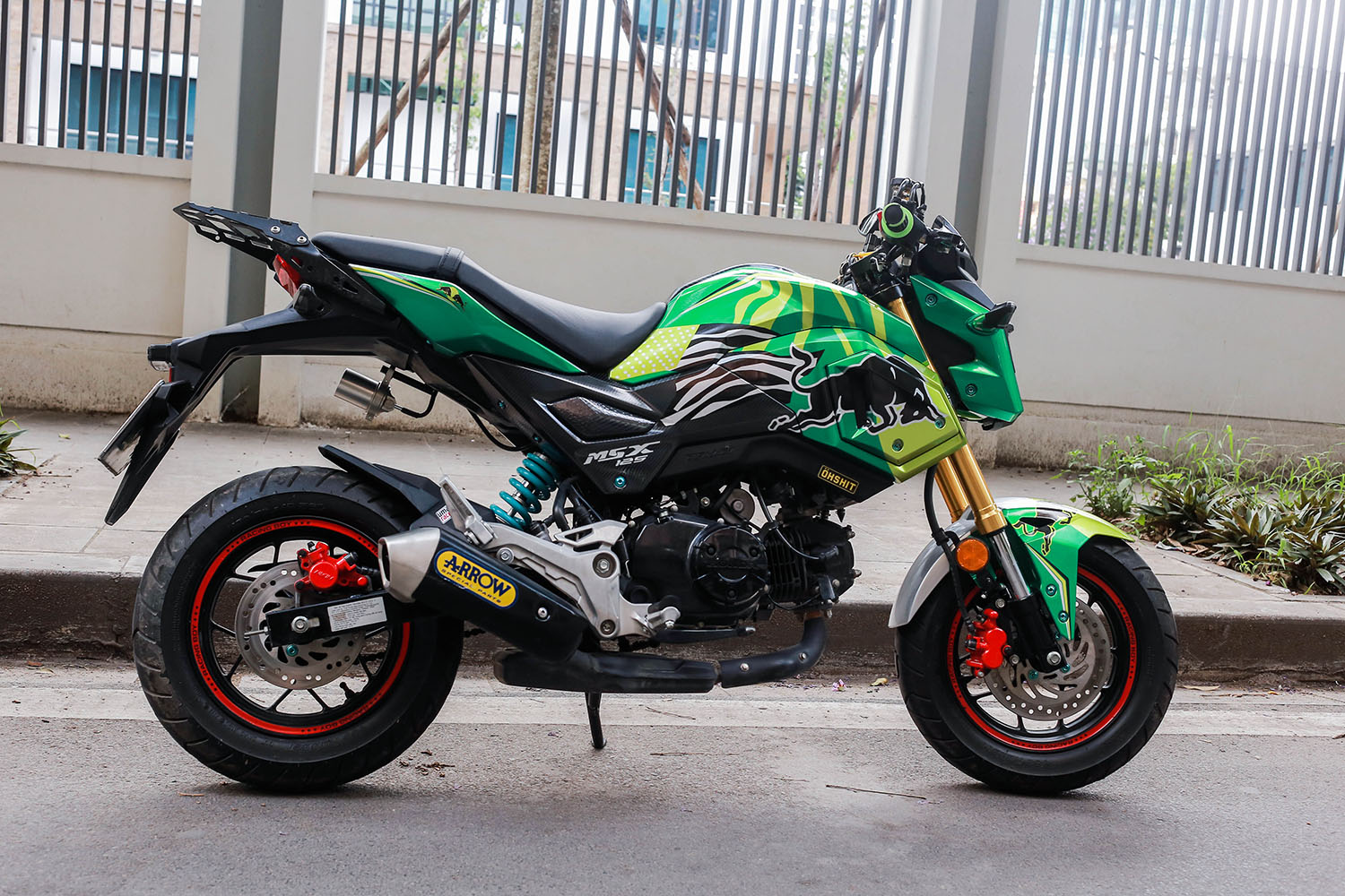 Tem trùm MSX 2017 Green Bull