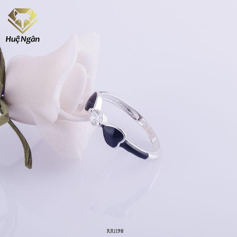 Nhẫn bạc Ý 925 Huệ Ngân - Nơ xinh RR1198