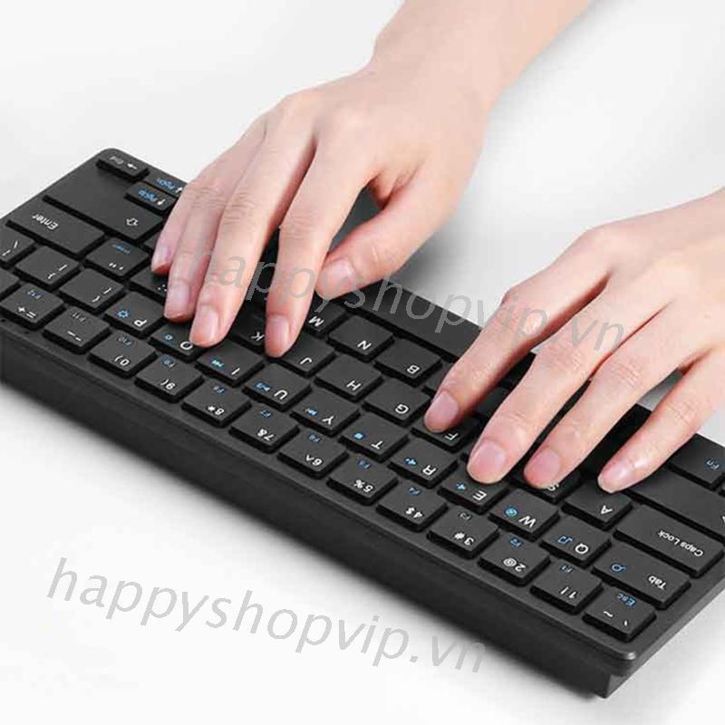 Combo Bàn Phím + Chuột Không Dây 2.4g 1200dpi Cho Laptop Pc