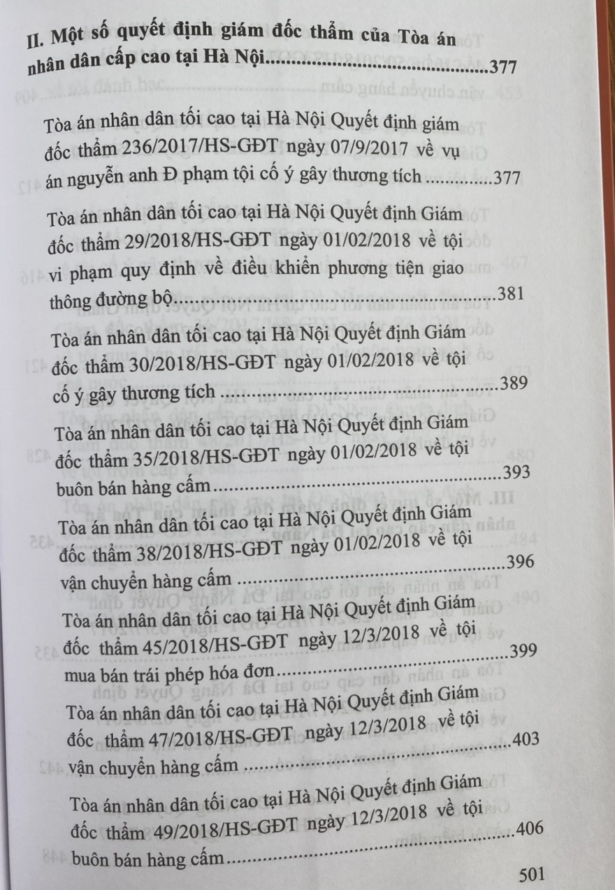 Bình luận án hình sự phức tạp, có nhiều quan điểm khác nhau trong quá trình tiến hành tố tụng và một số án lệ, quyết định giám đốc thẩm