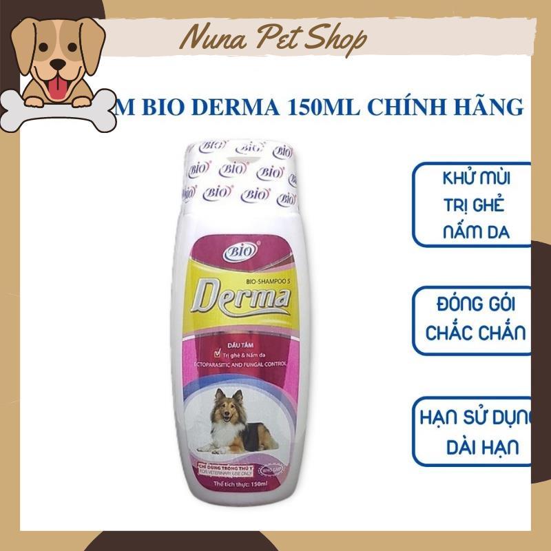 Sữa tắm trị ghẻ và nấm da cho chó mèo Bio Derma 150ml