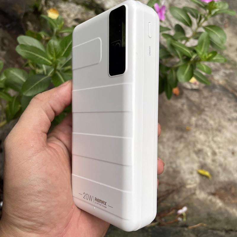Pin dự phòng sạc nhanh Remax RPP-316 Noah Series 20000mAh an toàn đi máy bay - hỗ trợ QC 22.5W và PD 20W - Hàng Chính Hãng