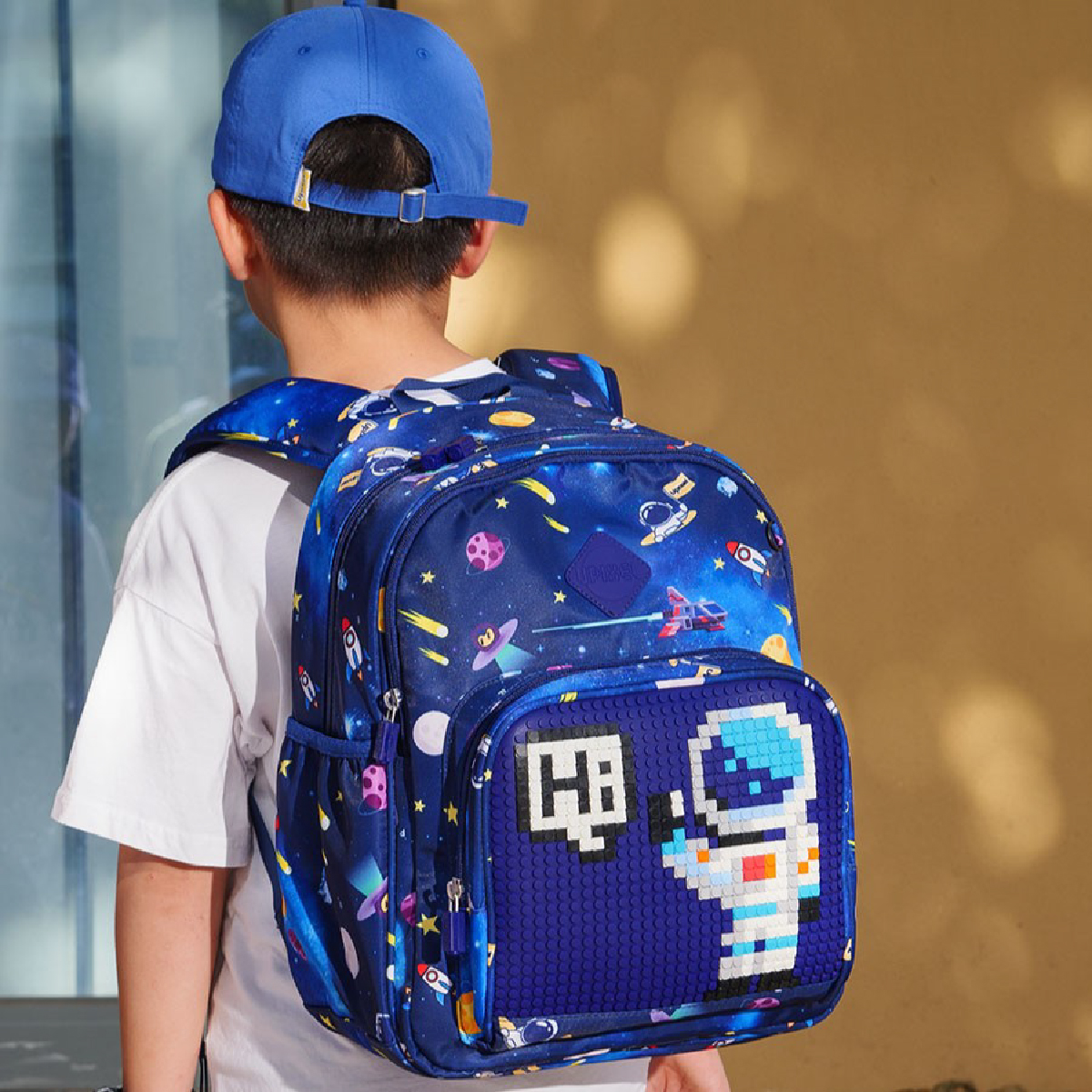 Ba Lô Futuristic Kids Xanh Indigo Upixel U21-001/INDIGO
