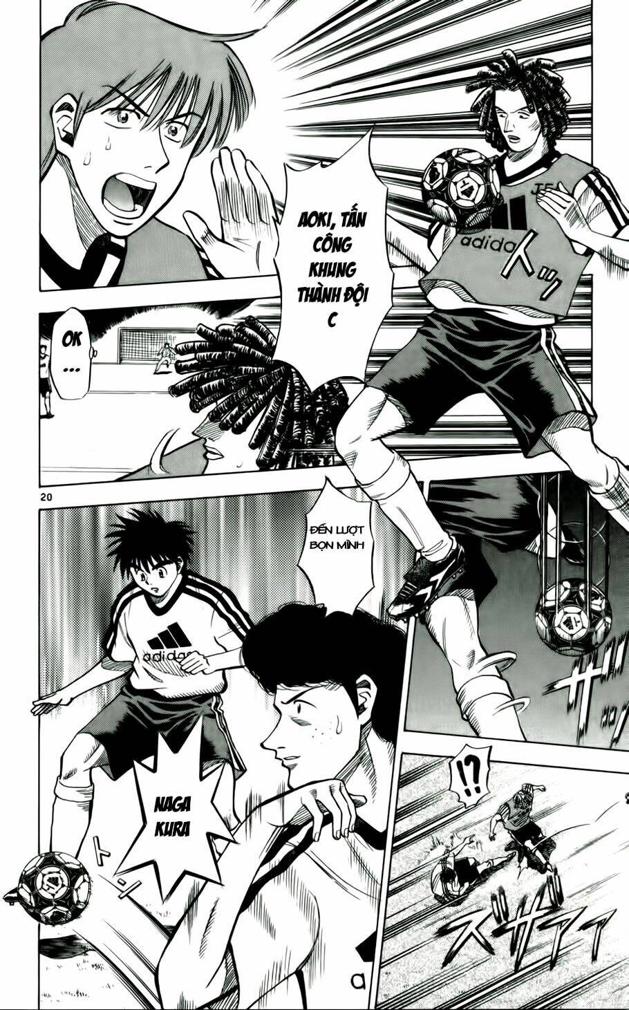 vũ điệu trên sân cỏ - fantasista chapter 44 20