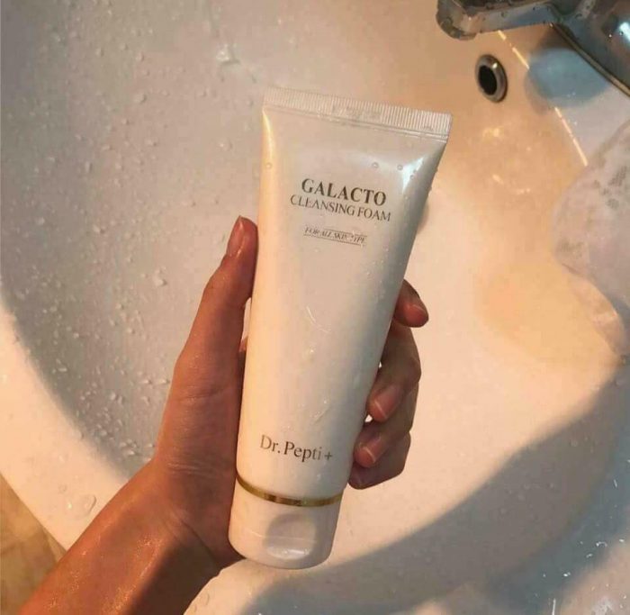 Sữa Rửa Mặt Dưỡng Ẩm Dr.Pepti Galacto Cleansing Foam 110ml