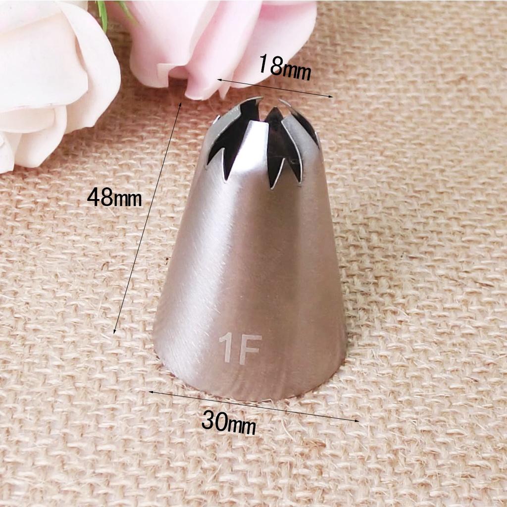 Đui Bắt Kem Trang Trí Đầu Bắt Kem Dụng Cụ Làm Bánh Sinh Nhật Gato Bông Lan Đuôi 1F - DUI1F