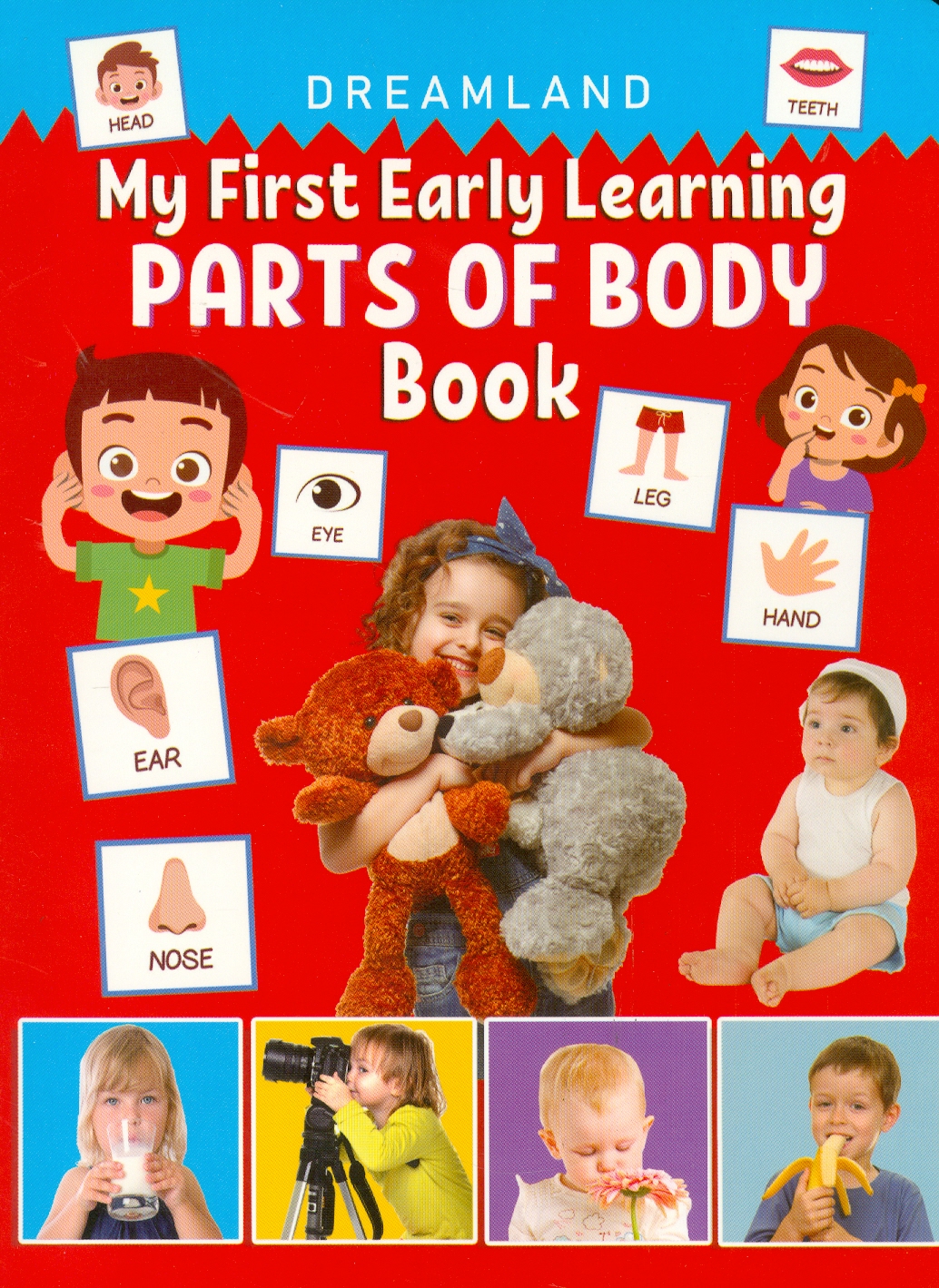 My First Early Learning - Parts Of Body Book (Bài học đầu tiên của tôi - Sách về cơ thể người)