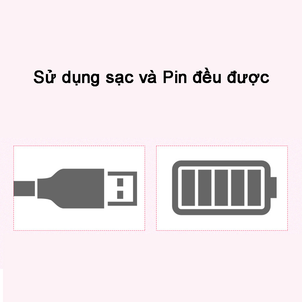 Máy se triệt lông măt - Công cụ tẩy lông mặt hiện đại dòng cao cấp có thể dùng bằng Pin và sạc pin - SG665
