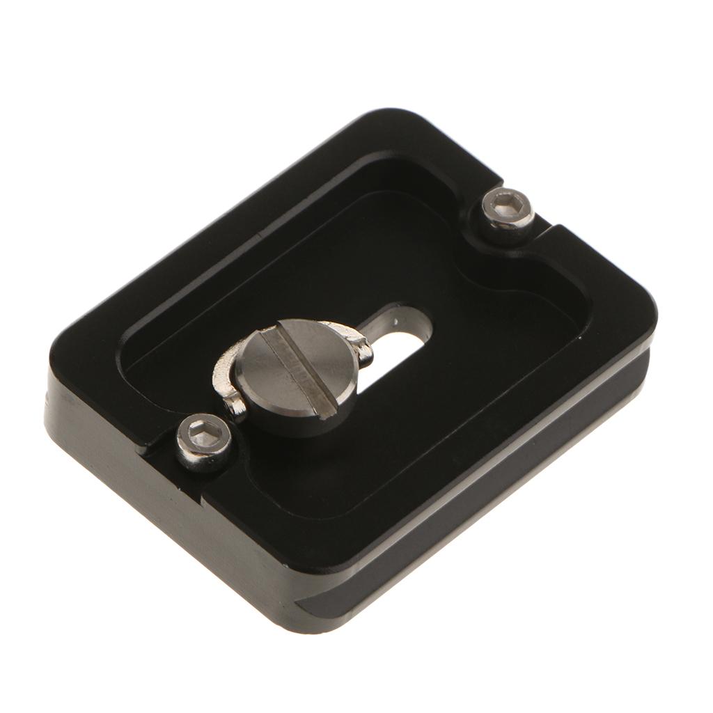 PU-50 Quick Release Plate Base Ball Head Bracket 1/4'' For ARCA SWISS Type