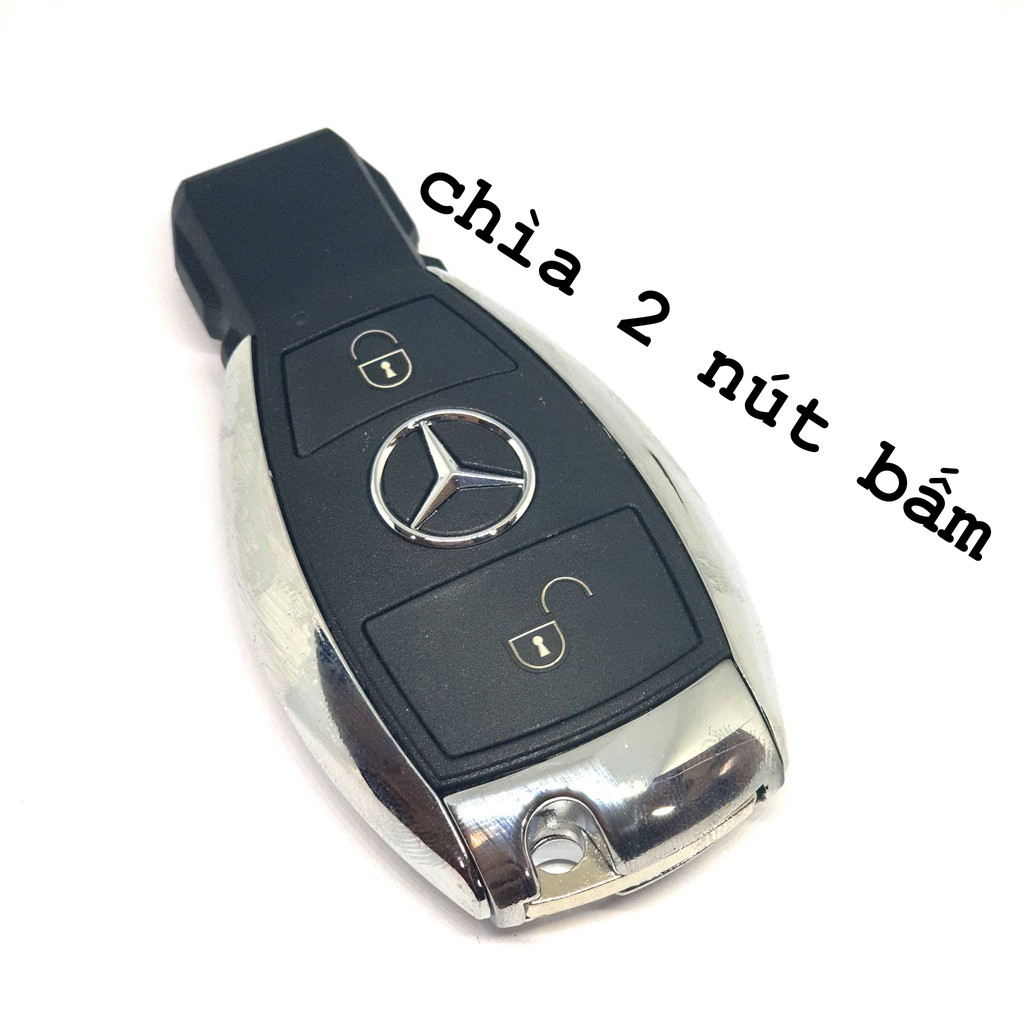 Bao da dành cho chìa khoá Mercedes phom cũ handmade da thật 001