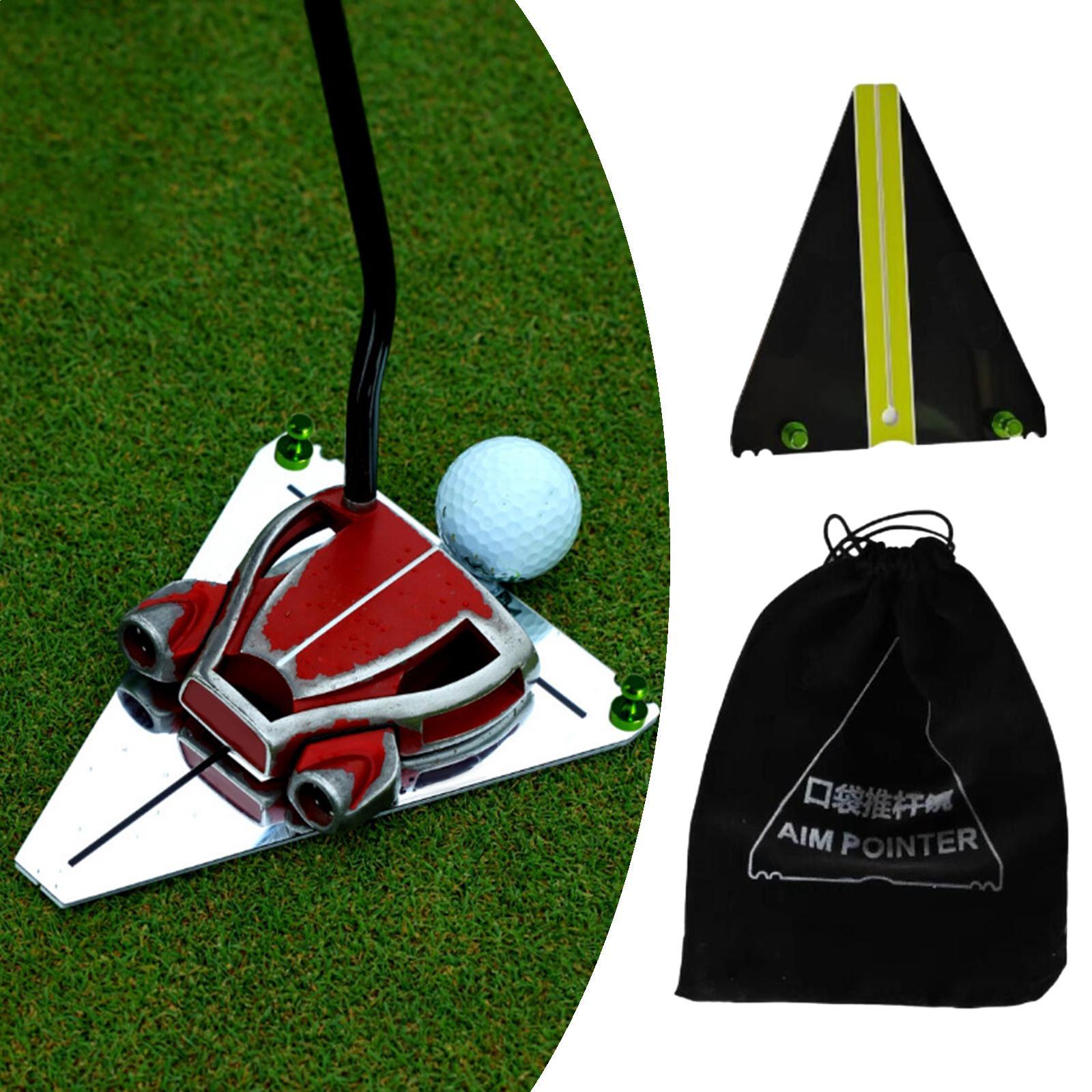 Golf Putting Mirror Training Aid Putting Trainer for Indoor Outdoor Backyard