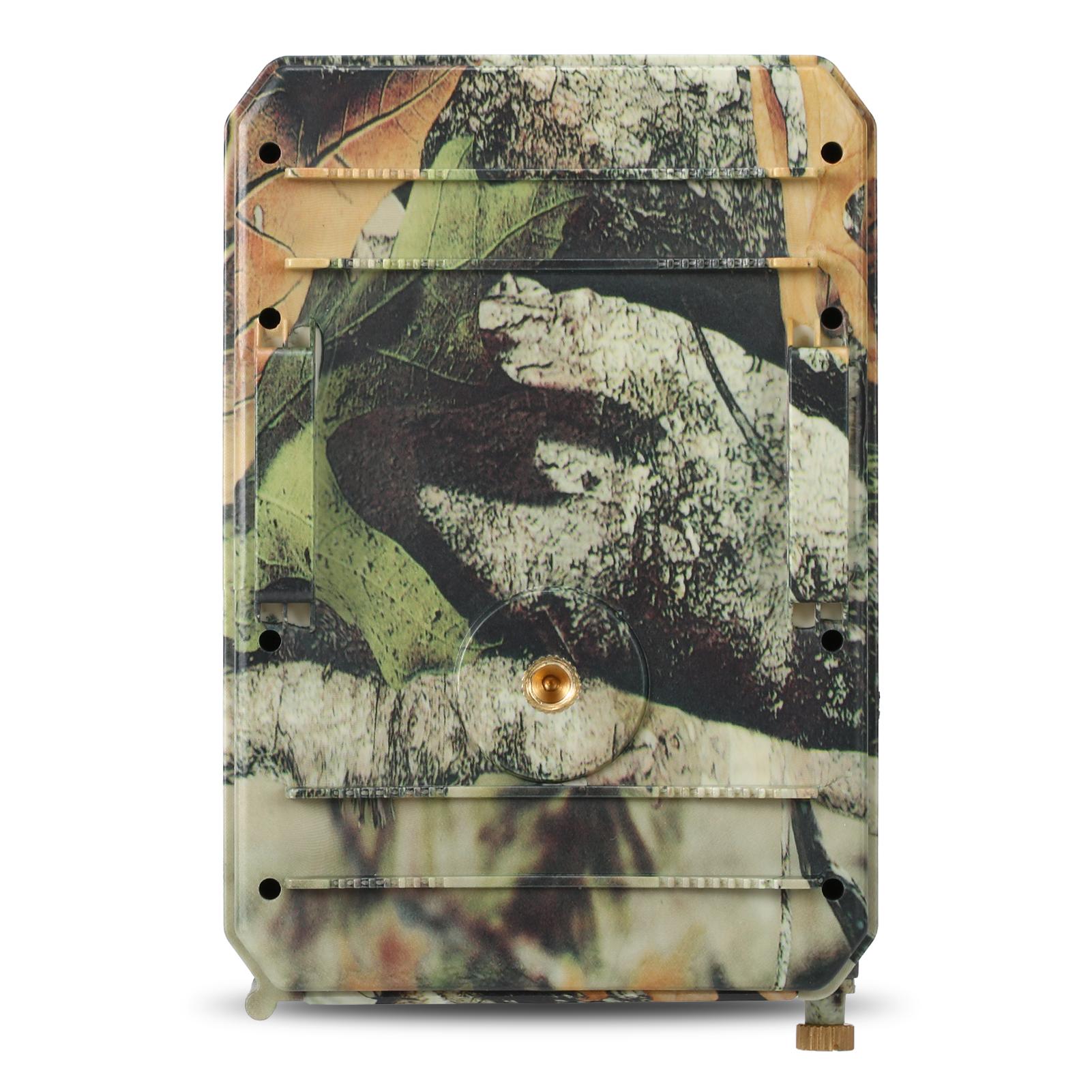 16Mp 1080P Máy Ảnh Đường Mòn Săn Bắn Máy Ảnh Máy Ảnh Hướng Đạo Động Vật Hoang Dã Ngoài Trời Với Cảm Biến Pir Hồng Ngoạimàu Đỏ Tầm Nhìn Ban Đêm