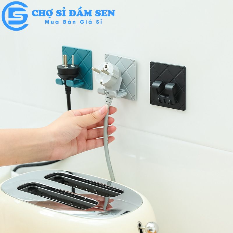 Móc Đa Năng Dán Tường Gài Phích Điện Và Treo Đồ Đa Dụng Gấp Gọn Tiện Dụng G151-TreoDDien-Mau