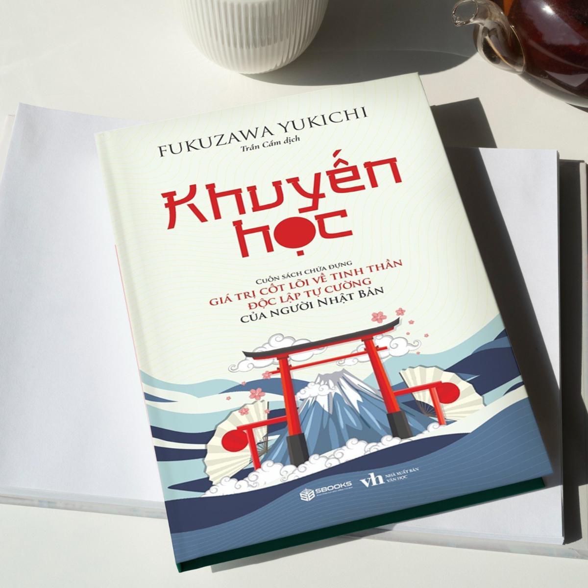 Sách - Khuyến Học - SBOOKS - Cuốn sách chứa đựng giá trị cột lõi về mặt tinh thần, tự lực, tự cường  của người Nhật Bản