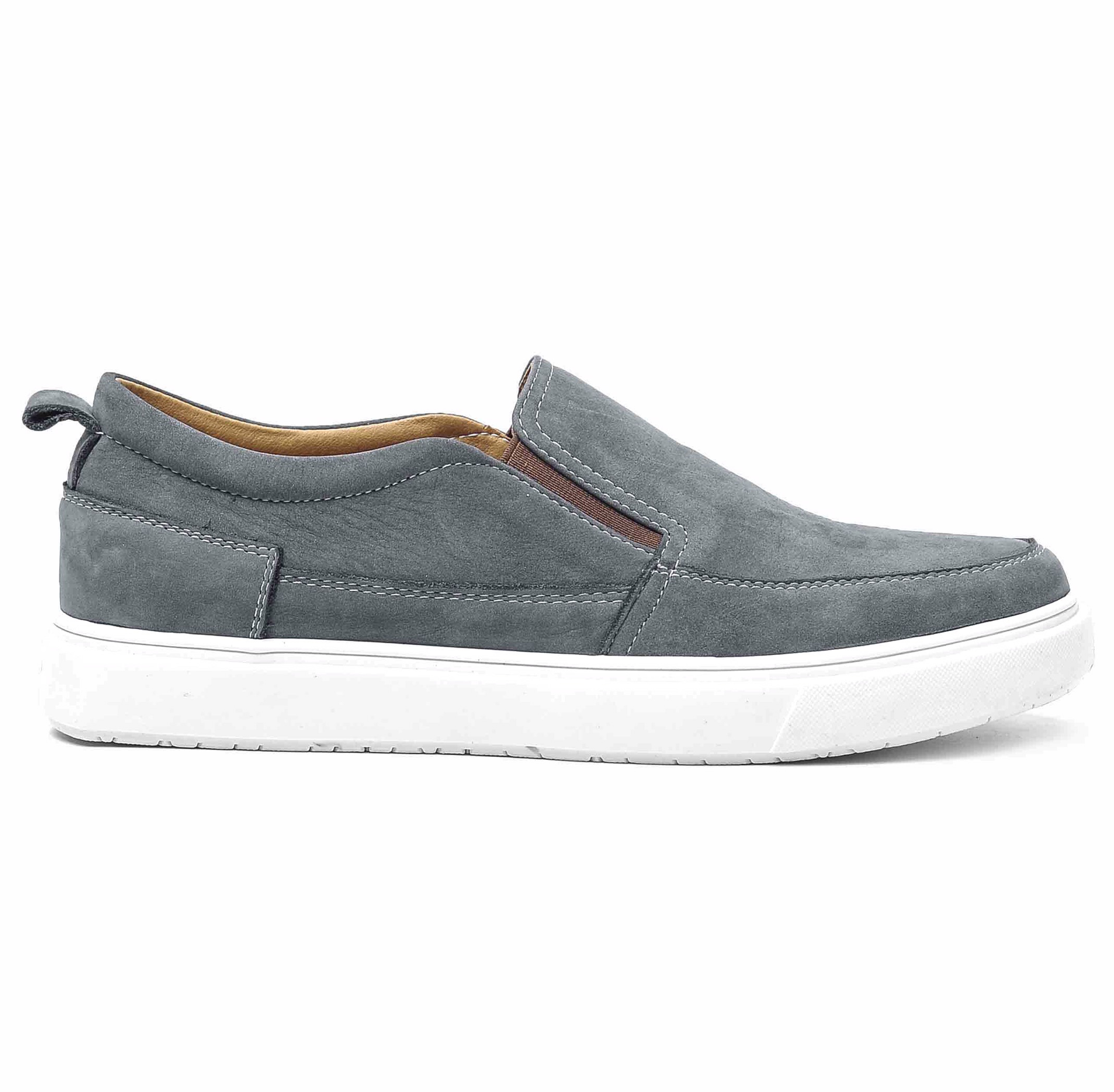 Giày Lười Nam Da Bò Thật 100% - Slip-On Da Nam Tefoss HN747