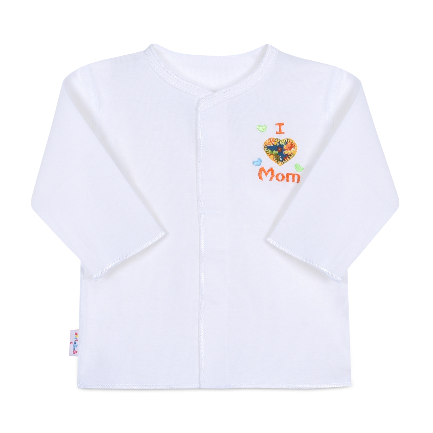 ÁO SƠ SINH CỔ TIM TAY DÀI 0159