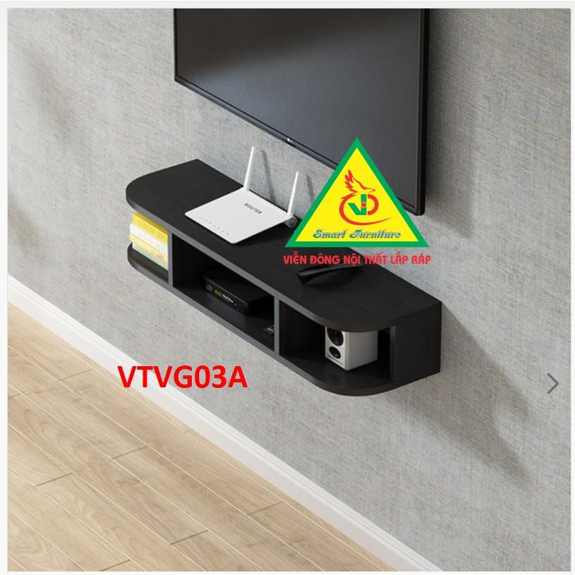 Kệ Ti Vi Treo Tường Trang Trí VTVG03A - Nội Thất Lắp Ráp