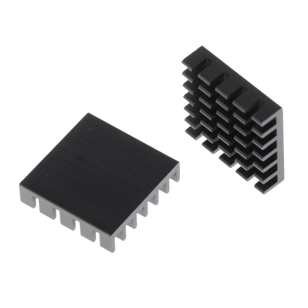 10 Pcs Aluminum GPU Graphic CPU Heatsink Thermal Conduction Pad Cooling Pad