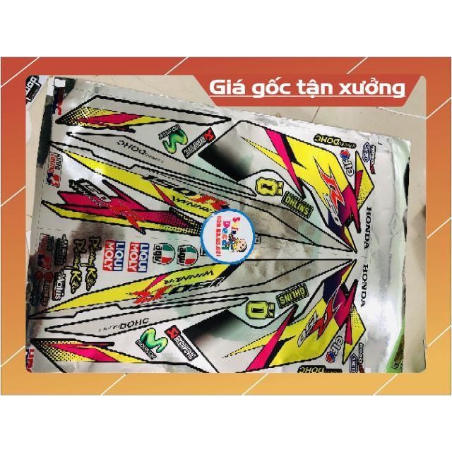 Tem rời winner R 150 chất liệu Crom cao cấp hàng loại xịn