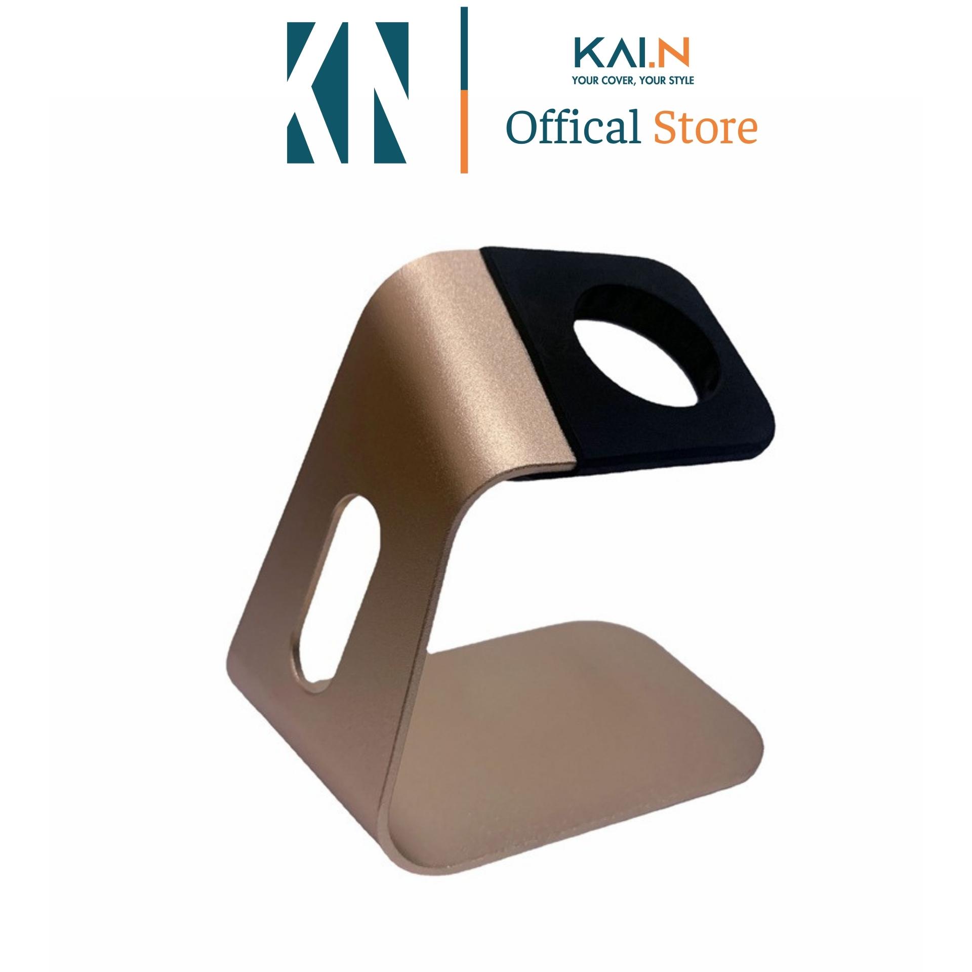 Giá Đỡ Sạc Đồng Hồ Thông Minh Kai.N Metal Stand Dành Cho Apple Watch, Hộp Kim Nhôm Cao Cấp - Hàng Chính Hãng