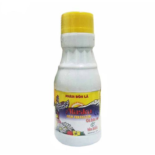 CHAI 100 ML / 1 LÍT - ĐẠM CÁ (PHÂN CÁ) ALASKA - PHÂN BÓN HỮU CƠ VI SINH - SẢN XUẤT TỪ BỘT CÁ VÀ TẢO BIỂN TỰ NHIÊN - CUNG CẤP DINH DƯỠNG, AMINO ACID