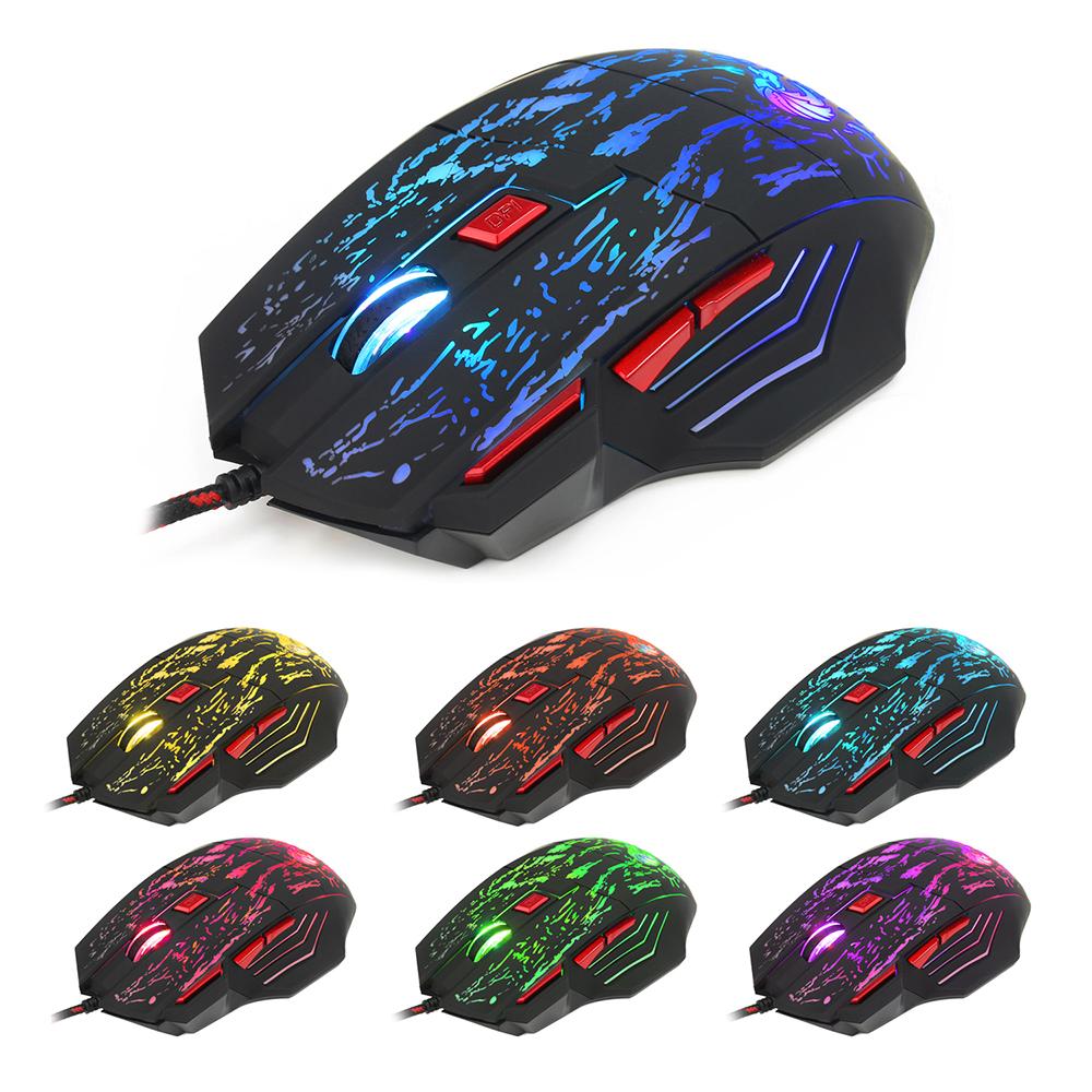 HXSJ H300 Wired Ergonomic Gaming Mouse V100 35 Keys Single-hand Gaming Keyboard P6 Portable Keyboard Mouse Converter