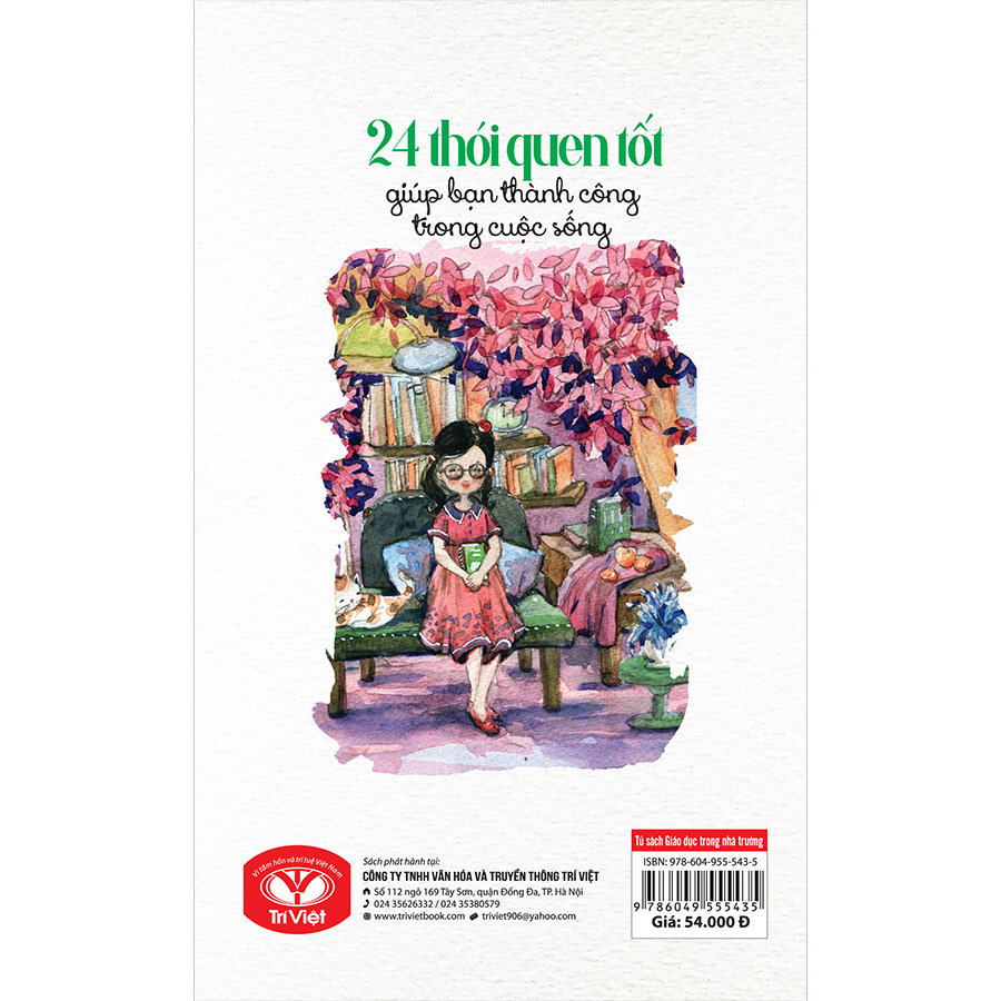 Tủ Sách Giáo Dục Trong Nhà Trường - 24 Thói Quen Tốt Giúp Bạn Thành Công Trong Cuộc Sống