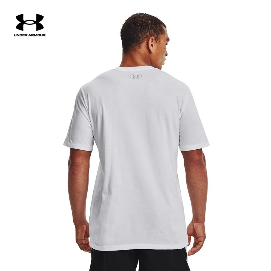 Áo thun tay ngắn thể thao nam Under Armour BBALL HOOP CLOUD SS - 1370232-100