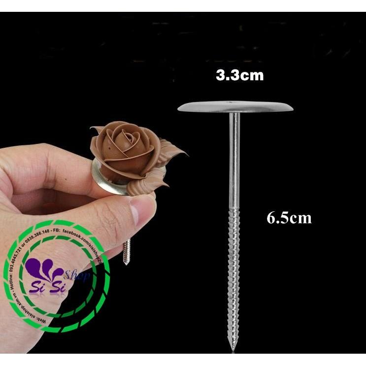 Dù inox bắt bông kem