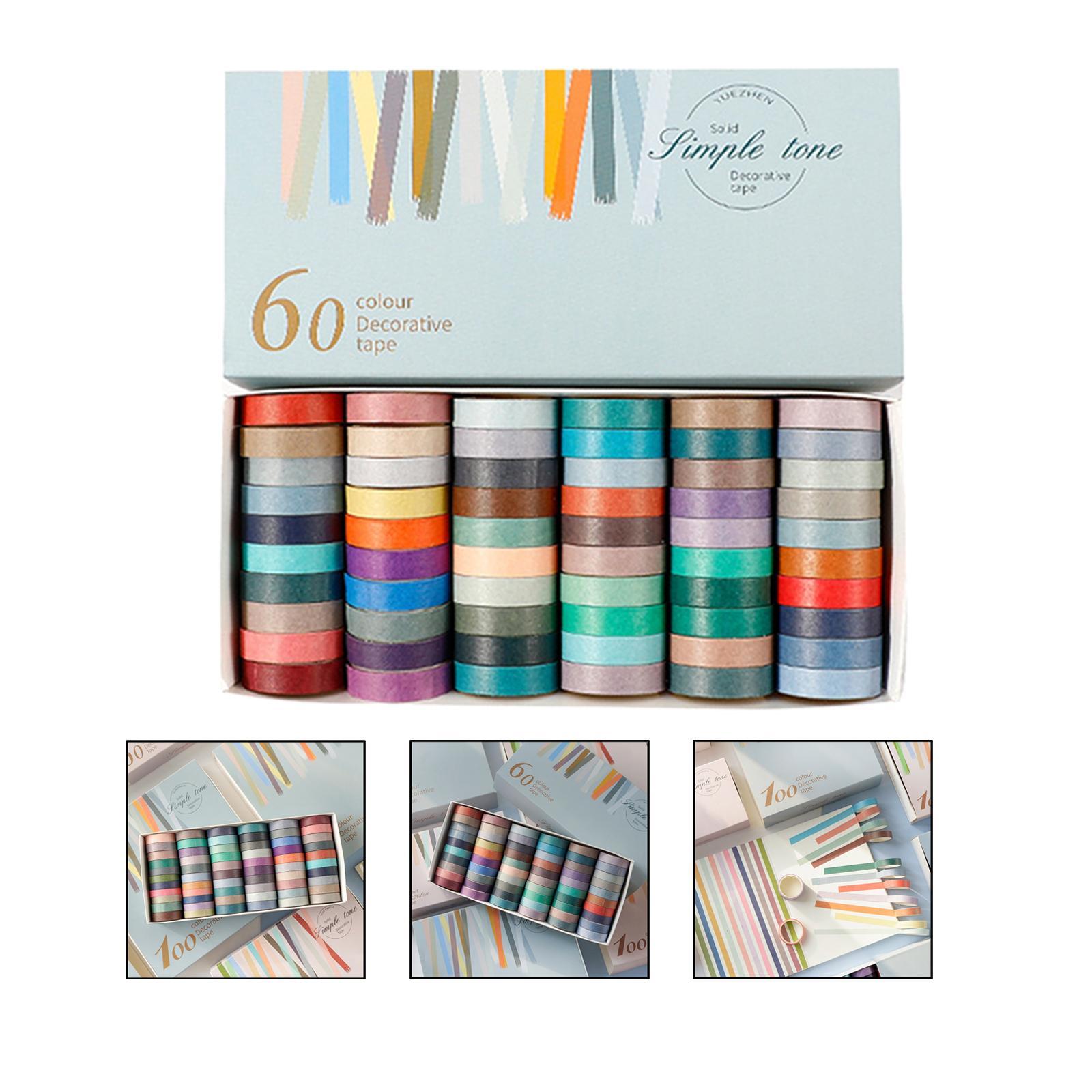 Washi Tape Set Masking Tape Decorative Scrapbooking Office Supplies