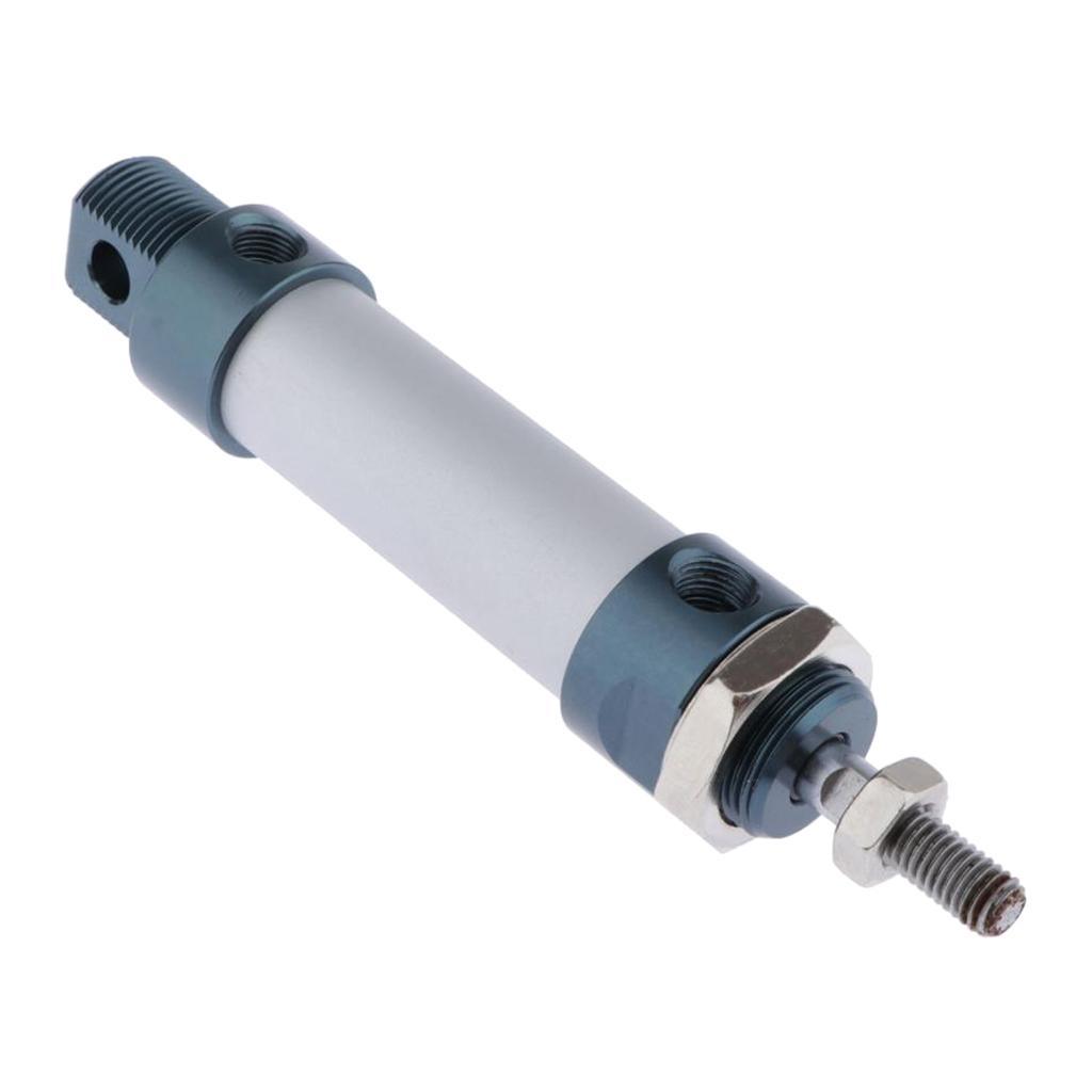 2 Pieces Mini Pneumatic Cylinders MAL Series MAL16x100mm 16x300mm