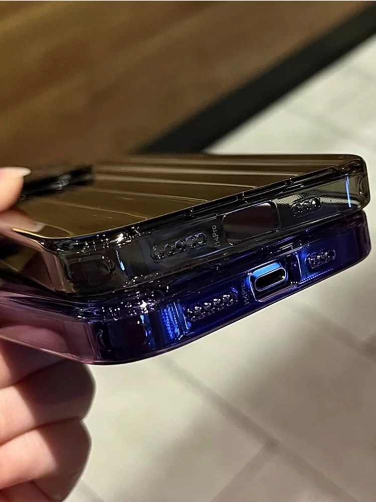 Ốp lưng cho iPhone 14 ProMax/14Pro/13ProMax/12ProMax FILADA gợn sóng chống sốc bảo vệ camera