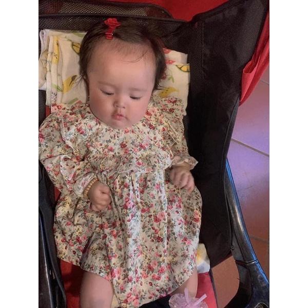 Váy bé gái tặng kèm tuban