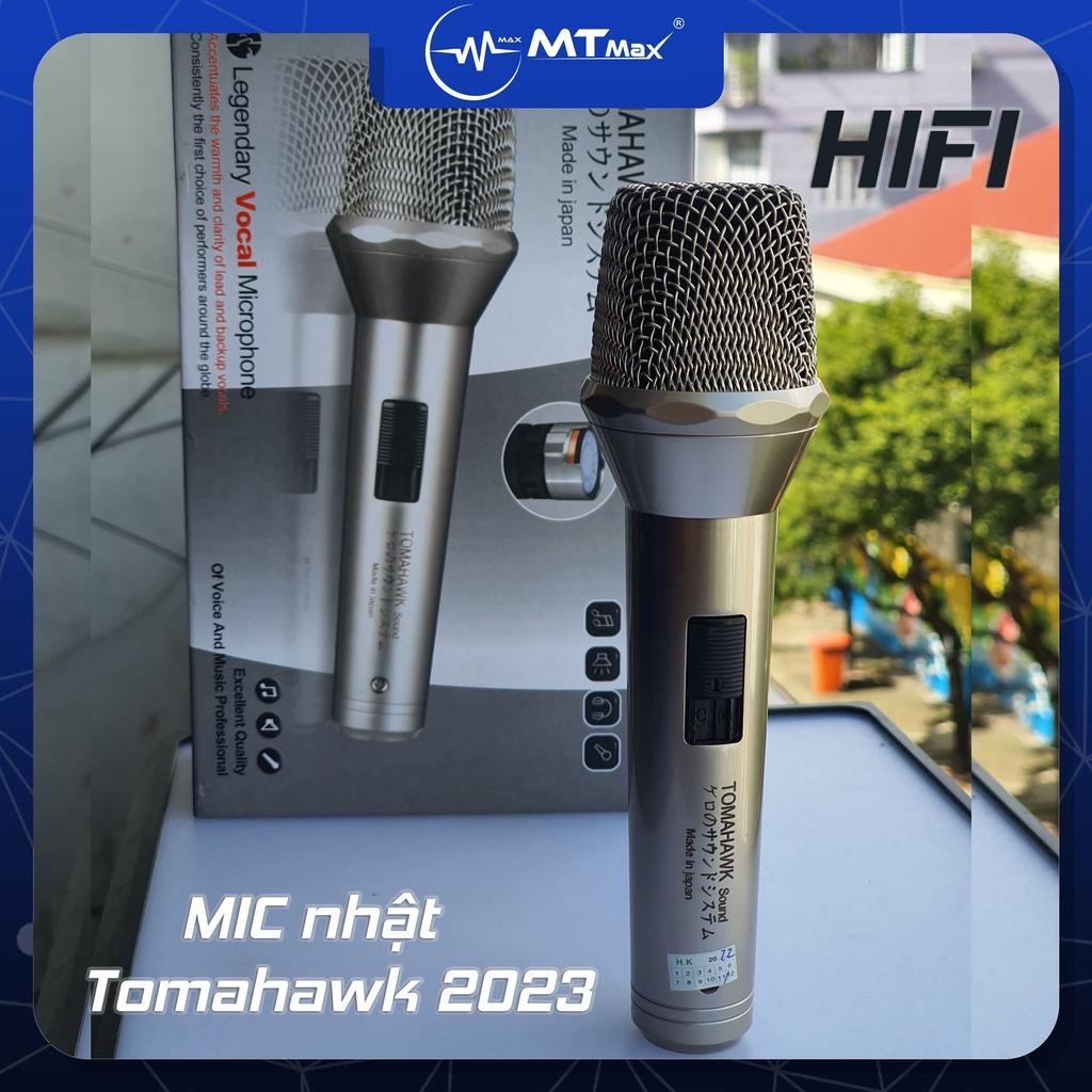 Micro có dây Tomahawk 2023 - Mic hàng nhật bãi xịn - Dây dài 5m - Thiết kế bắt mắt, sang trọng - Chất âm nhẹ, siêu sáng