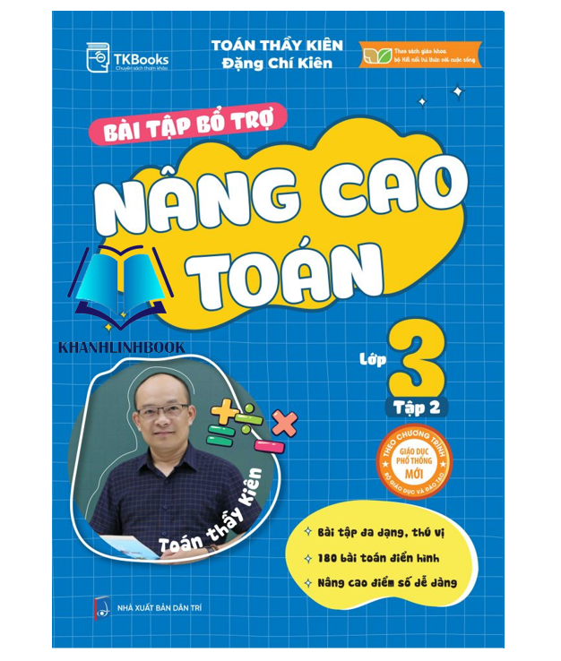 Sách - Combo Bài Tập Bổ Trợ Nâng Cao Toán Lớp 3 – Tập 1 + 2