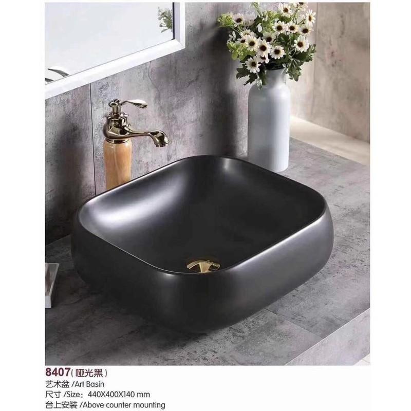 Chậu rửa lavabo đen, chậu lavabo đen