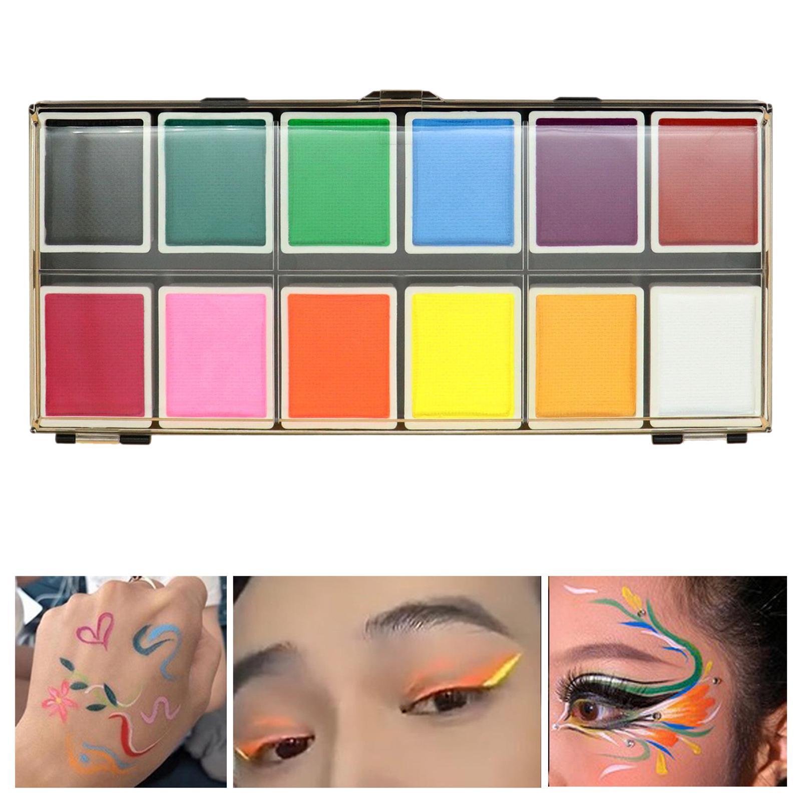 Face and Body Paint Face Painting Palette for Party Festival for Kids Adults